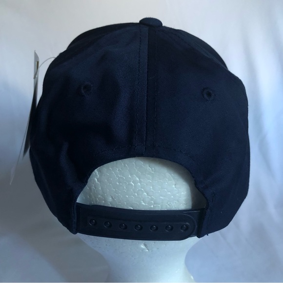 Officially Licensed Super Bowl XXXIII Embroidered Snapback Cap Hat - Navy Blue - Picture 9 of 16